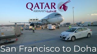 Qatar Airways Flight 738 | San Francisco (SFO) - Doha (DOH) | A350-1000 | Economy