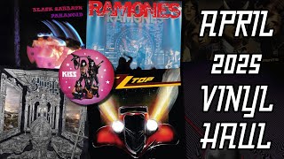 APRIL 2025 VINYL HAUL - Rhino High Fidelity, Record Store Day, KISS, 50% Off Finds, Ghost & more!