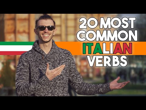 20 Most Important Italian Verbs (Learn Italian, ITA with SUBTITLES)