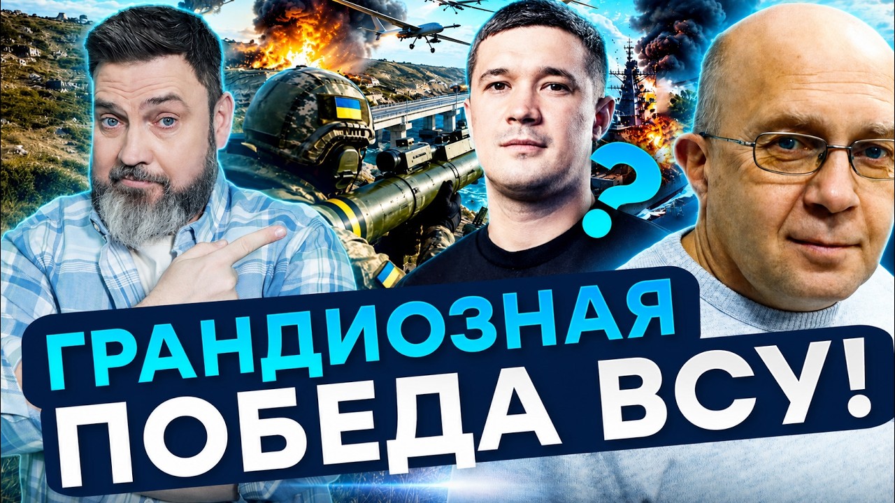 ВСУ ПЕРЕКРЫВАЮТ КРЫМ! 🔥 После этого удара Кремль ЗАНЕРВНИЧАЛ! Грабский раск