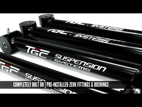 TGC™ Suspension Systems Dodge Ram Tubular Control Arms