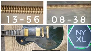 Video thumbnail for Thickest -vs- Thinnest Electric Guitar Strings by Johan Segeborn