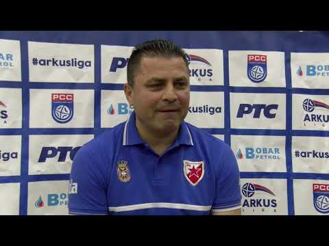 ARKUS liga NAJAVA 10. kola / Radan Rovčanin - trener MRK Crvena Zvezda