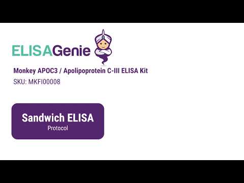 Monkey APOC3 / Apolipoprotein C-III ELISA Kit (SKU: MKFI00008) - ELISA Genie