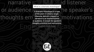 Dramatic monologue #poem #literature #mylastduchess #robertbrowning #learnenglish