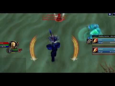 Level 85 Warrior Vs Frost and Fire Mages - PvP (WoW Gameplay)