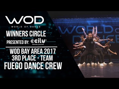 Fuego Dance Crew | 3rd Place Team Div. | Winners Circle | World of Dance Bay Area 2017 | #WODBAY17