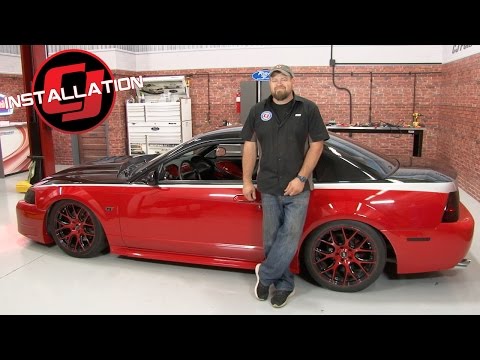 Mustang Air Lift Performance Complete Air Suspension Kit 1994-2004 Installation
