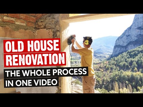 HOW I RENOVATED AN ANCIENT ABANDONED HOUSE // 🛠️ Full DIY How-To Process