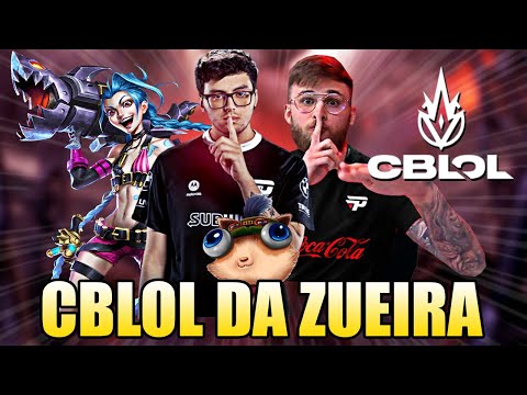 ULT INACREDITÁVEL DO TRIGO E RANGER ROUBANDO TUDO - CBLOL DA ZUEIRA