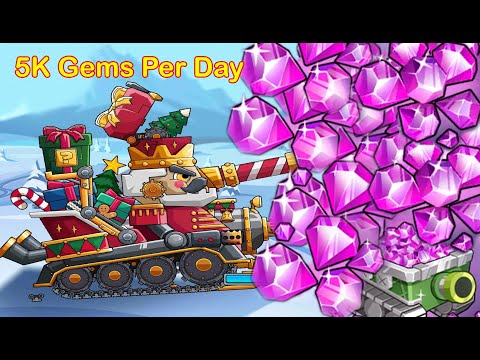 Battle Of Tank Steel : How I get 5K Gems Everyday!!! All Processes