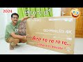 TCL Smart QD 4K Mini LED TV Unboxing in Telugu...