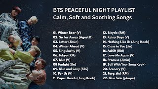 Download lagu BTS Peaceful Night playlist | Calm Soothing Relaxing Music mp3 Download lagu BTS Peaceful Night playlist | Calm Soothing Relaxing Music mp3