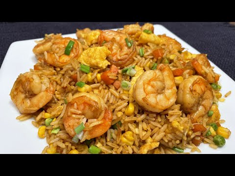 Chinese-style Shrimp Fried Rice