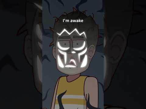 The young man wanted to sleep well, but his weird roommate was playing games late at night.