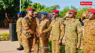 Montée des couleurs : Célestin Simporé appelle les Forces armées à redoubler d’efforts