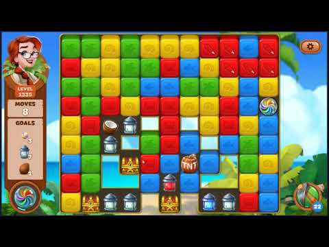 Lost Island Blast Adventure Level 1335 - NO BOOSTERS 🏝️ | SKILLGAMING ✔️