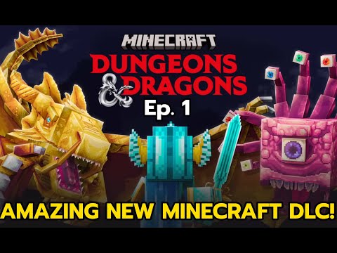 Fiz and Fuzz - Playing Minecraft Dungeons and Dragons DLC - Episode 1