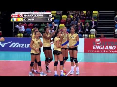 Team Northumbria vs. RC Cannes - London Legacy Volleyball Cup