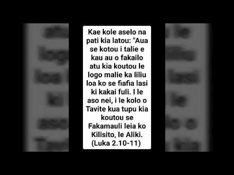 Fiafia tatou kua tupu mai le Aliki...(fanau seminalio o Uvea mo Futuna)