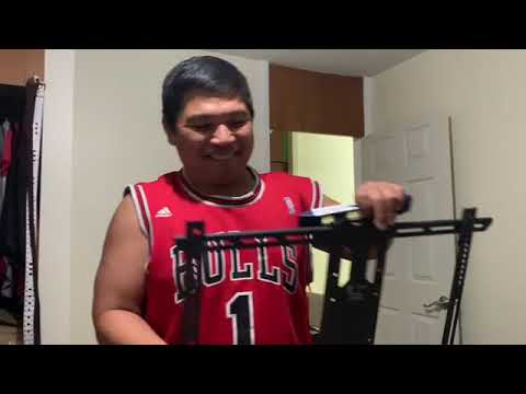 Kanto Full Motion Wall Mount & Samsung Smart Tv Unboxing