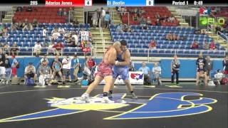Junior 285 - Adarios Jones (Illinois) vs. DJ Doolin (Wyoming)