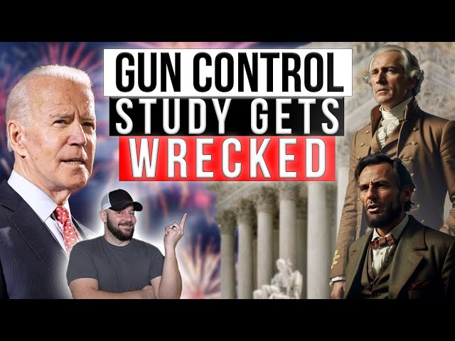 EXPOSED: Gun Control study is worse than we thought for Gun Control... Constitutional Carry all day