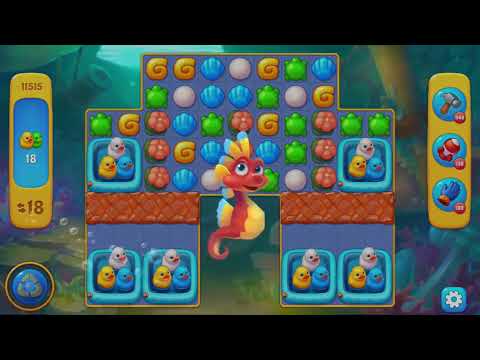 Fishdom  Level 11511 - 11520 (First Try) 🐡