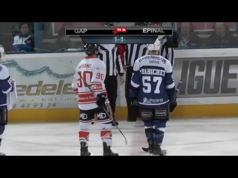 Résumé de Match Gap - Epinal (4-3) - TV16