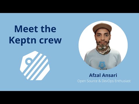 Meet the Keptn Crew - Afzal Ansari