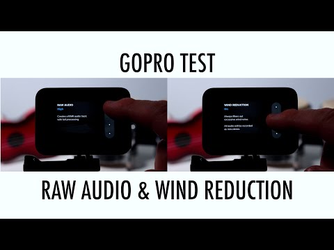 GoPro Hero Wind Reduction & Raw Audio Tests - Are these worth using?