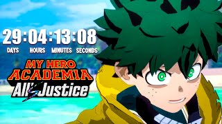 🔴 LIVE COUNTDOWN TO MY HERO ACADEMIA ALL'S JUSTICE 💥 HEROES VS VILLAINS MHOJ2
