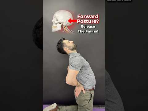 Bed posture?  The superficial front line of facia may be the problem… Try this! #posture #fascia