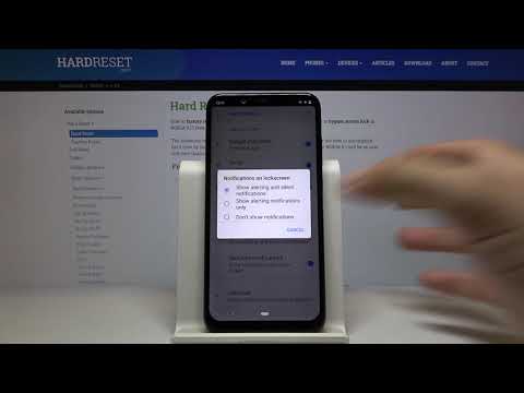 How to Manage Notifications Settings in NOKIA 8.1 - Notifications Options