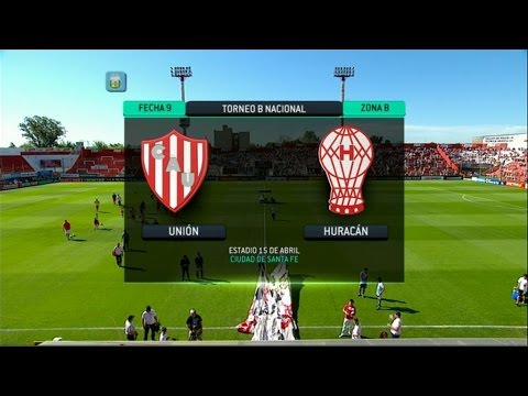 Fútbol en vivo. Unión - Huracán. Fecha 9. Torneo Primera B Nacional. FPT.