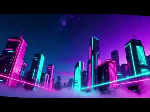 Velvet Neon Night Drive – Cosmic Ambient Music Visualizer (Official Video)