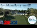 Stadium Contest Design Rosedale National Toronto Bauer1993