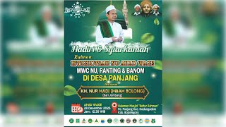 Download lagu :: LIVE STREAMING :: PENGAJIAN RUTINAN ISTIGHOSAH NU AHAD WAGE :: DESA PANJANG :: mp3