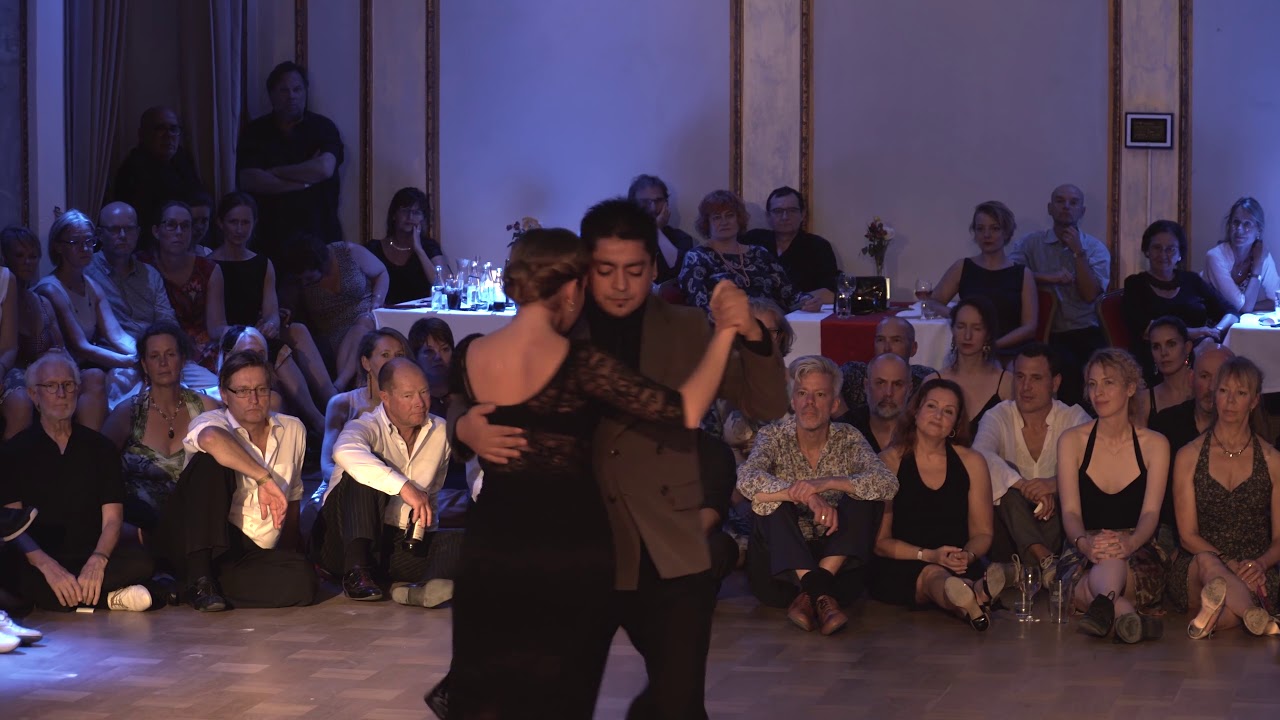 Carlitos & Noelia at  Branca Tango Club, Malmo, Sweden  - 3