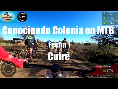 Conociendo Colonia en MTB   Fecha 1   Cufré