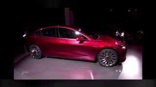 Tesla Model 3 with stunning turbine style wheels