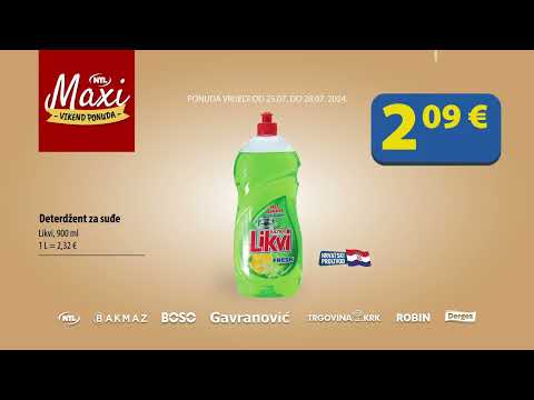 MAXI VIKEND PONUDA 25-28.07.2024.