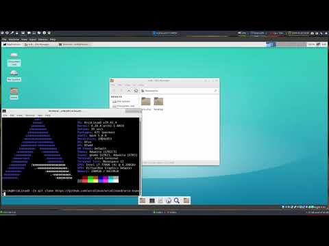 ArcoLinux : 801 installation of xfce and bspwm on ArcoLinuxD