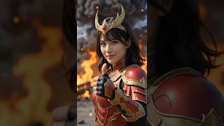 マイティキックモーションテスト的な女性