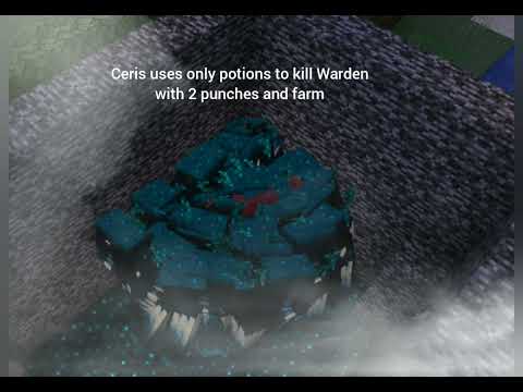 Minecraft Warden vs  Ceris