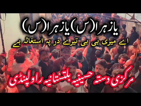 Ya Zahra Ya Zahra | Noha Bibi Fatima | 13 Safar 2025 | Markazi Dasta Hussainia Baltistania RWP 