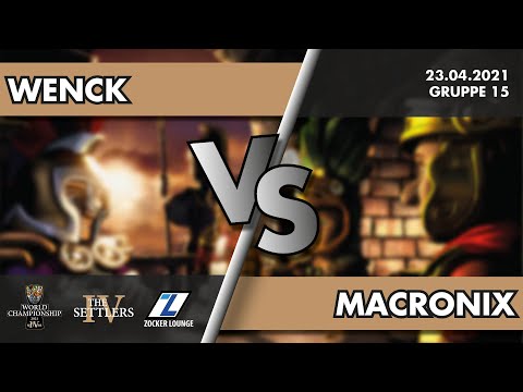 Macronix vs. Wenck - THE SETTLERS IV WORLD CHAMPIONSHIP 2021