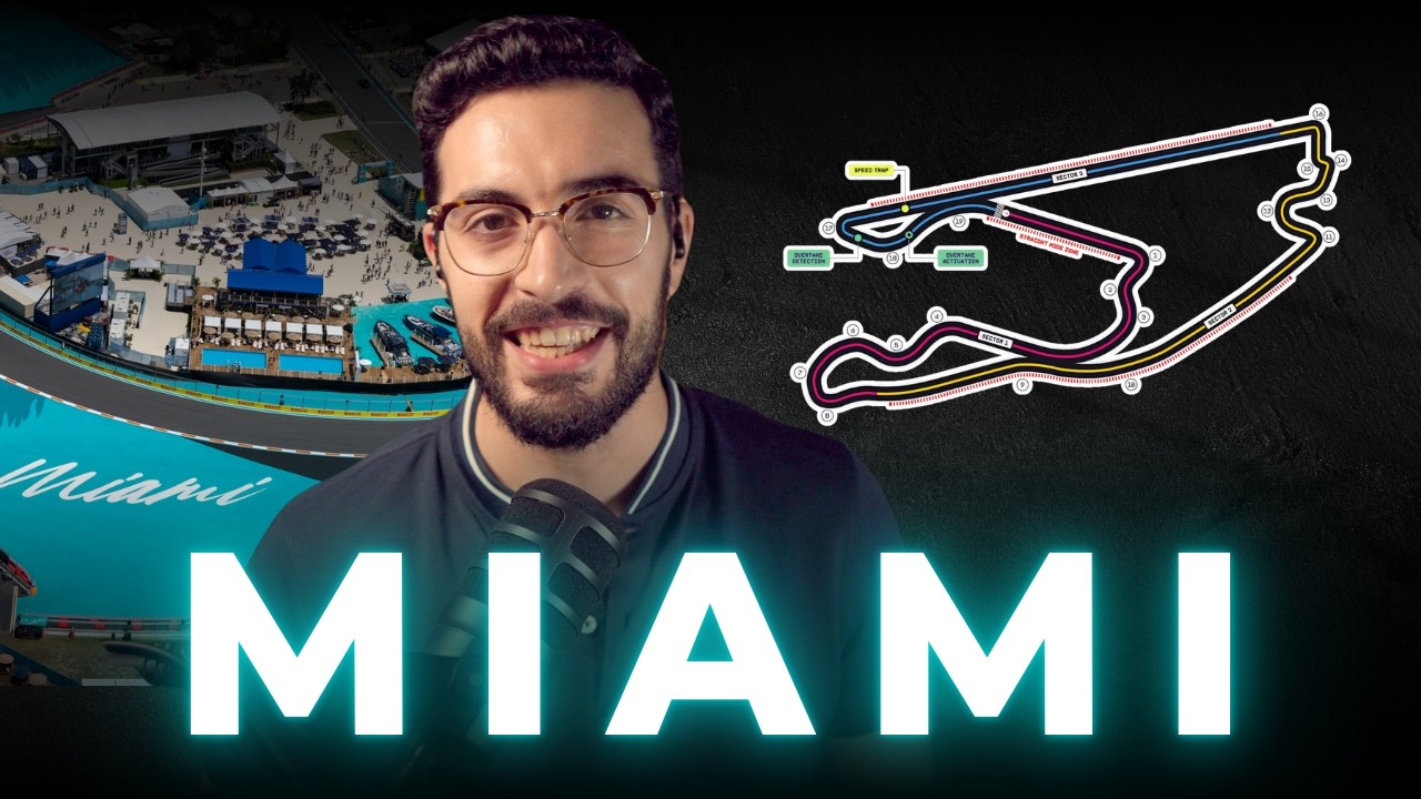 ASÍ es el circuito de MIAMI para el GP de F1 2026 🏁