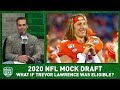 2020 NFL Mock Draft: Trevor Lawrence would be picked ahead of Joe Burrow if eligible I Pick Six Pod