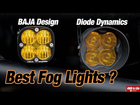 Baja Designs vs Diode Dynamics - Fog lights comparison
